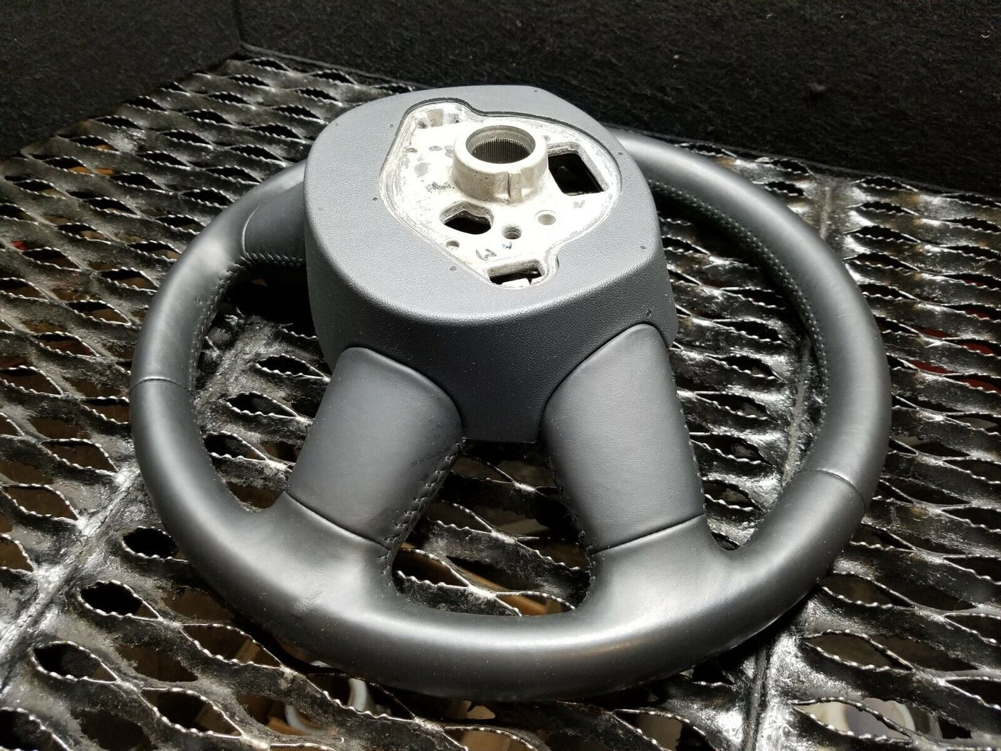 13 14 15 Audi A4 Steering Wheel Black Leather OEM