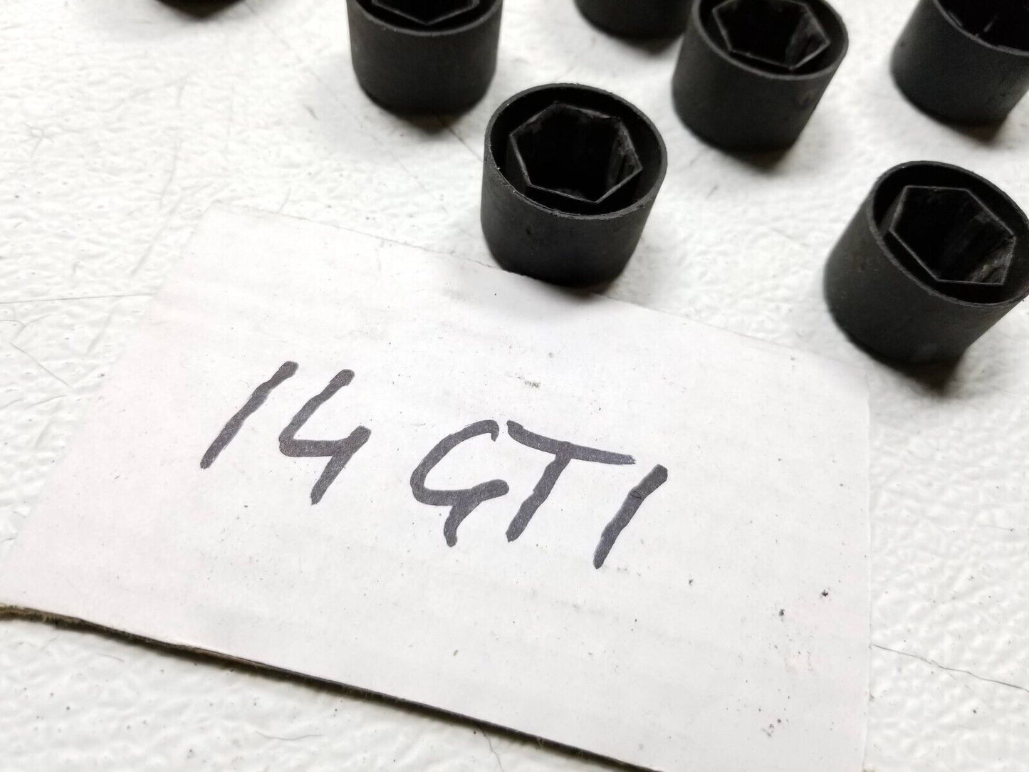 10 11 12 13 14 VW Golf GTI Wheel Lug Bolt Cap Cover 15pcs OEM