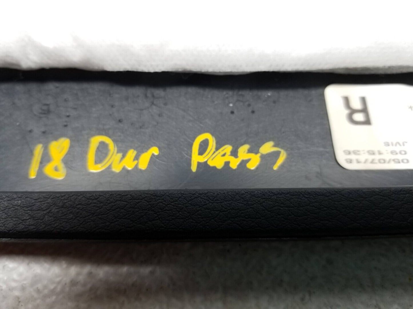 16 17 18 19 20 Dodge Durango Center Console Right Pass Side Rear Panel Trim OEM