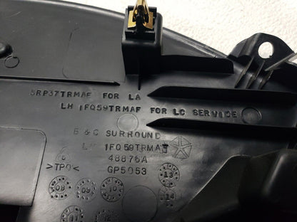 15 16 17 18 Dodge Challenger Rear Left Dr Side C Pillar Quarter Trim Cover OEM