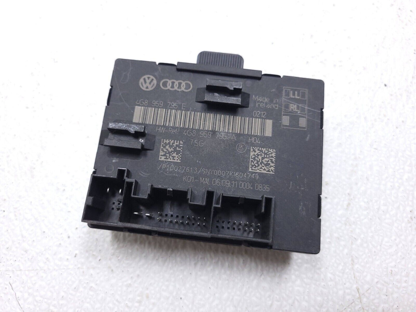 12 13 14 15 16 17 Audi A7 Door Control Module Rear Rigth Passenger Side OEM