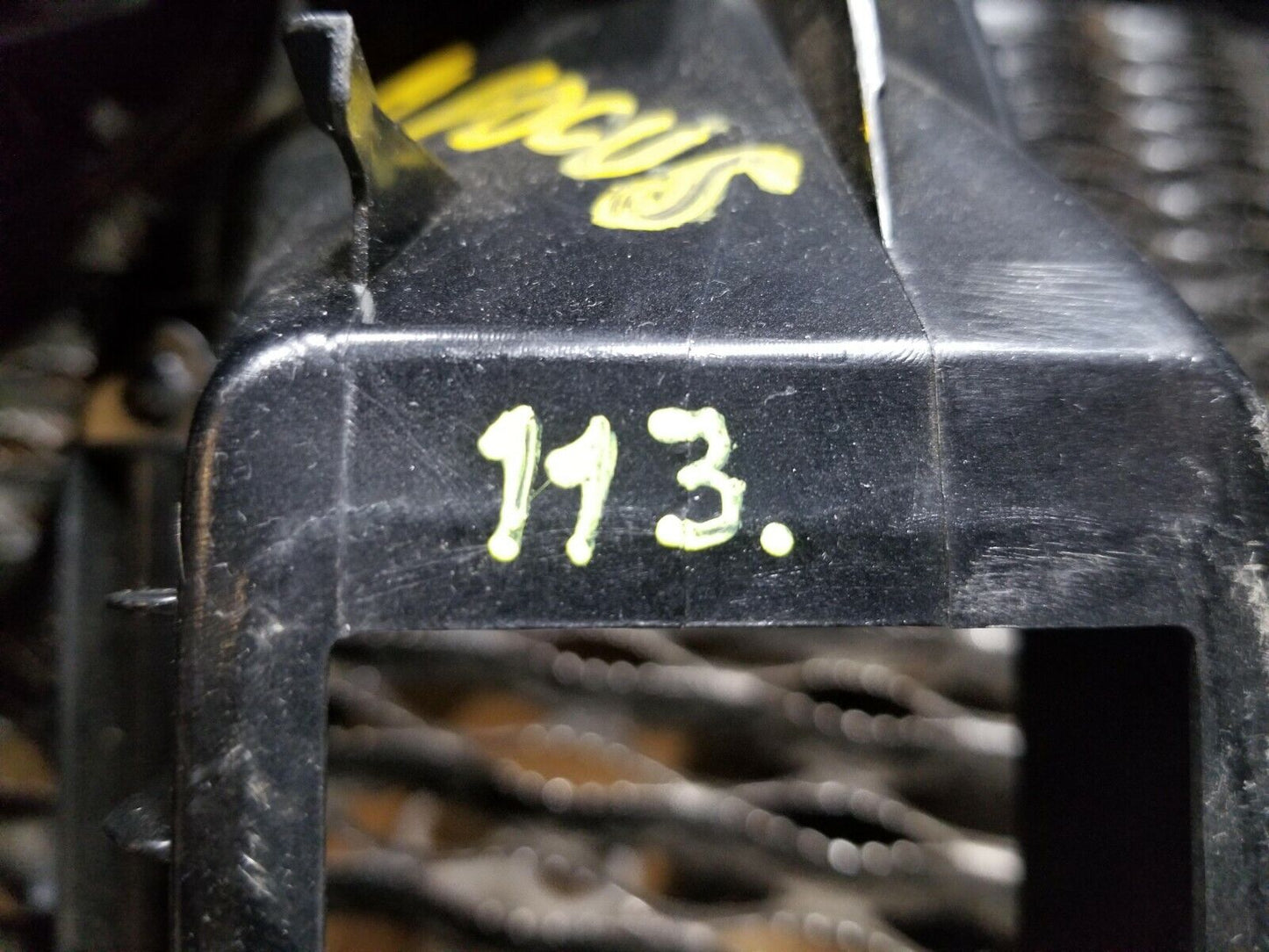 13 14 2013 2014 Ford Focus Dash Bezel Radio Temp Climate Control Bezel OEM #113