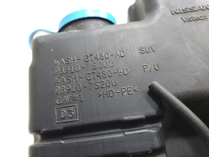 2006-2012 Nissan Armada Windshield Washer Fluid Reservoir OEM