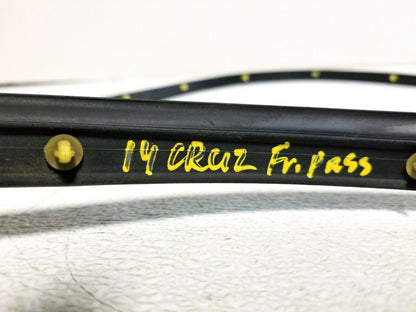 11 12 13 14 15 Chevy Cruze Front Right Pass Door Weatherstrip Seal OEM 23k