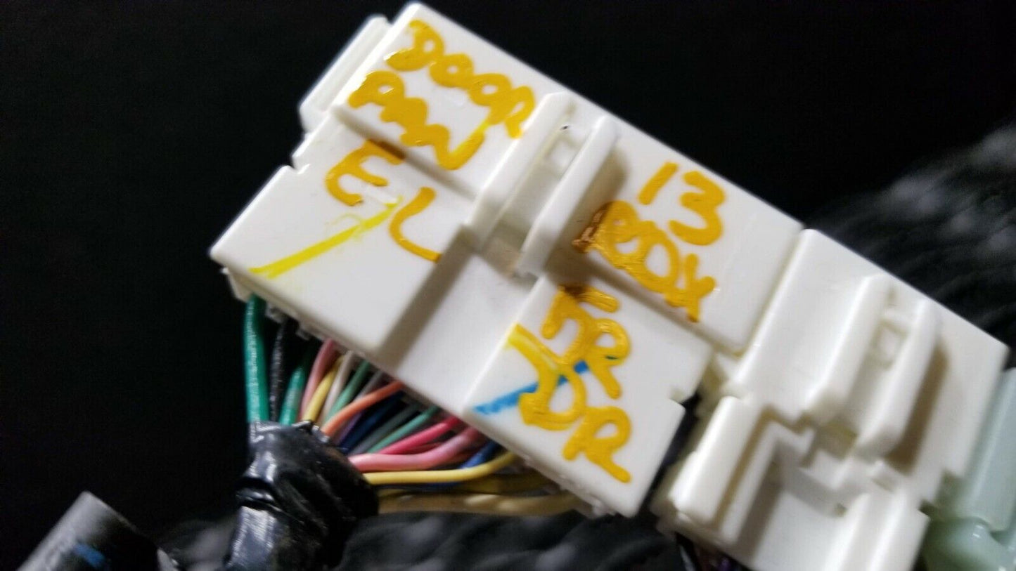 13 14 15 Acura RDX Front Left Driver Door Panel Wire Harness OEM