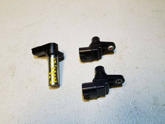 16 17 Subaru Legacy 2.5l Camshaft Crankshaft Position Sensor 3pcs OEM 10k Miles