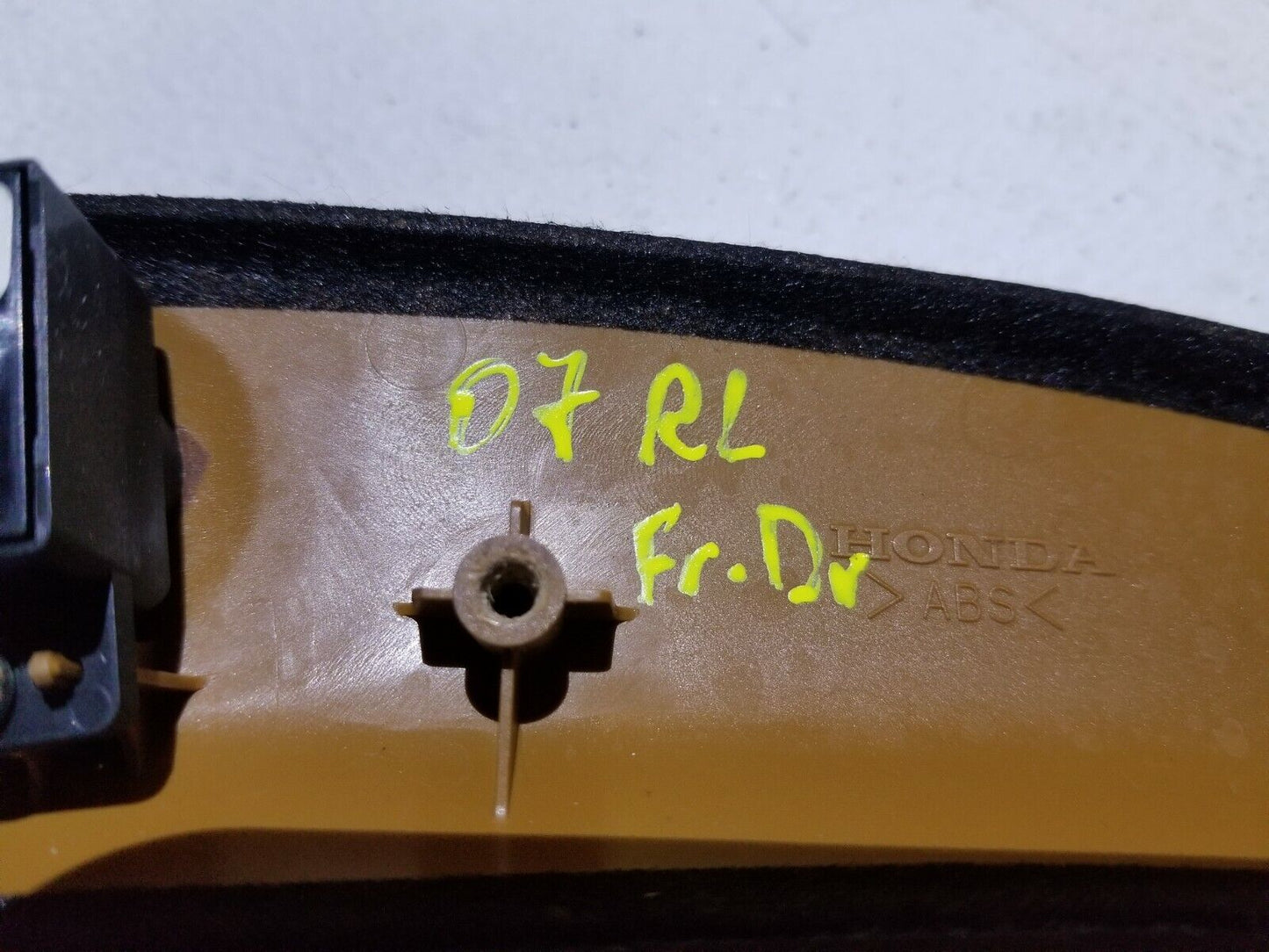 06 07 08 Acura Rl Front Left Driver Door Panel Garnish Woodgrain OEM