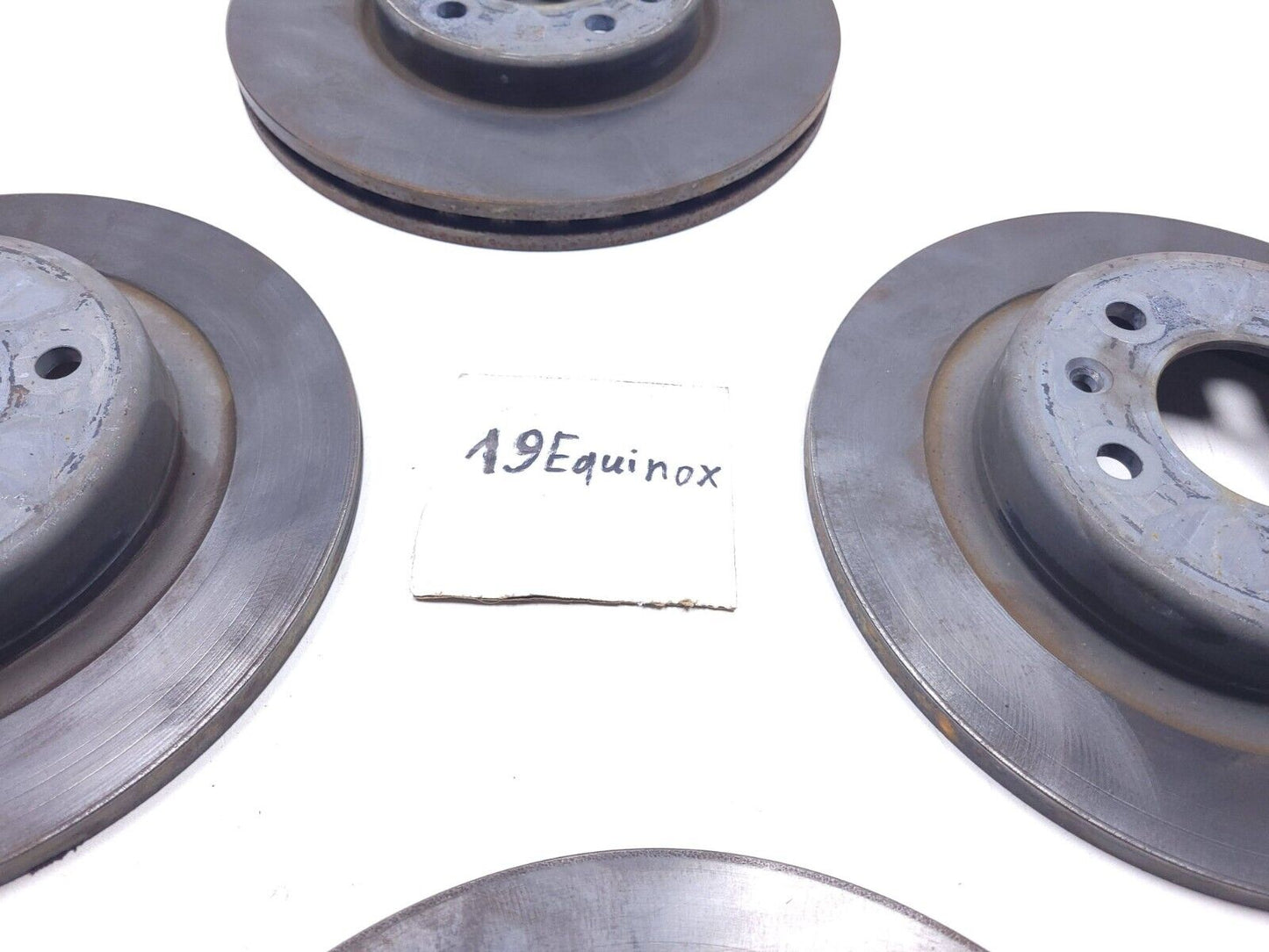 18 - 21 Chevrolet Equinox Brake Disk Rotor Front & Rear 4pcsoem