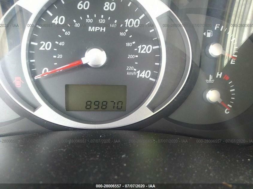 07 08 09 Hyundai Tucson Rear Left Driver Interior Door Handle OEM 89k