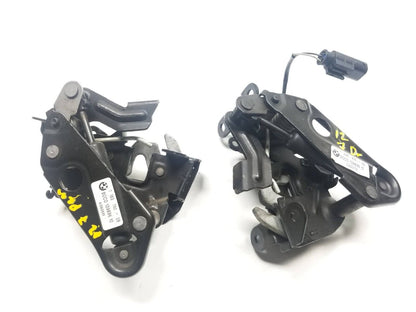 09 10 11 12 BMW 750li Hood Lock Latch Actuator Pair OEM