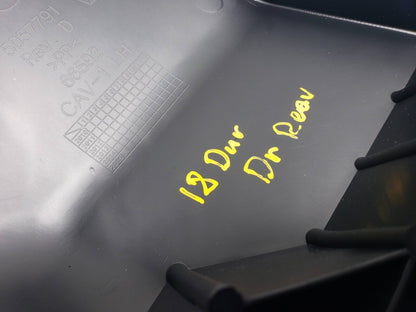 16 17 18 19 20 Dodge Durango Rear Left Dr Door Sill Scuff Plate Cover Bracke OEM