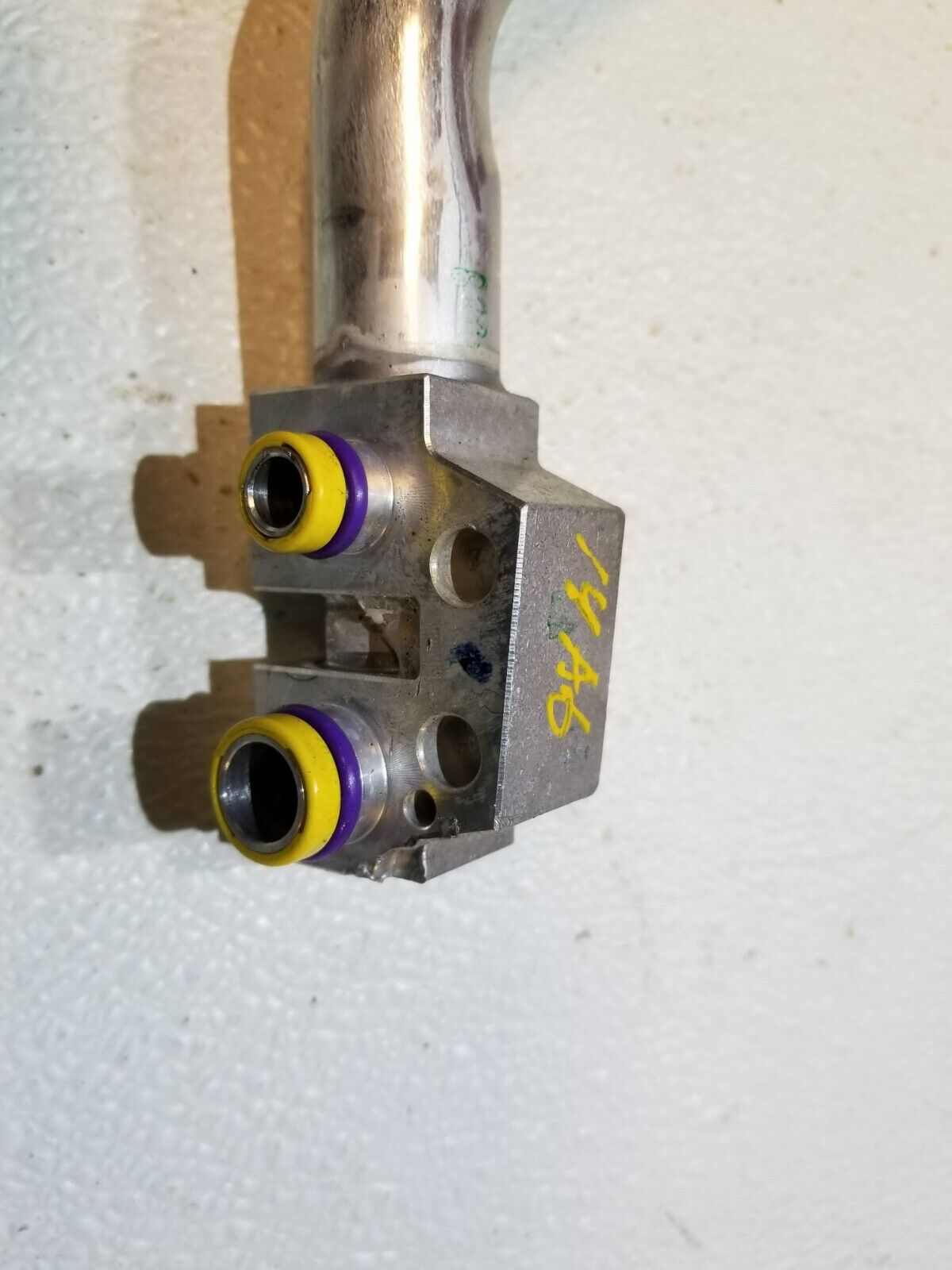 12 13 14 15 Audi A6 3.0t A/c Evaporator Tube Hose Line Pipe 4g1260712d OEM