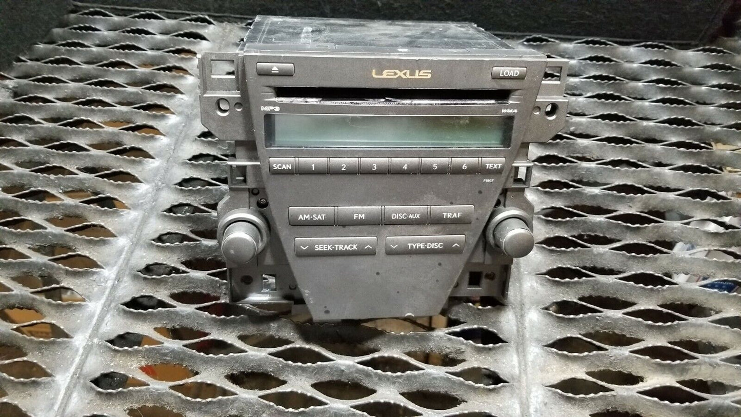 2008 08 Lexus ES350 Navigation Radio AM FM Cd Player Receiver OEM #62