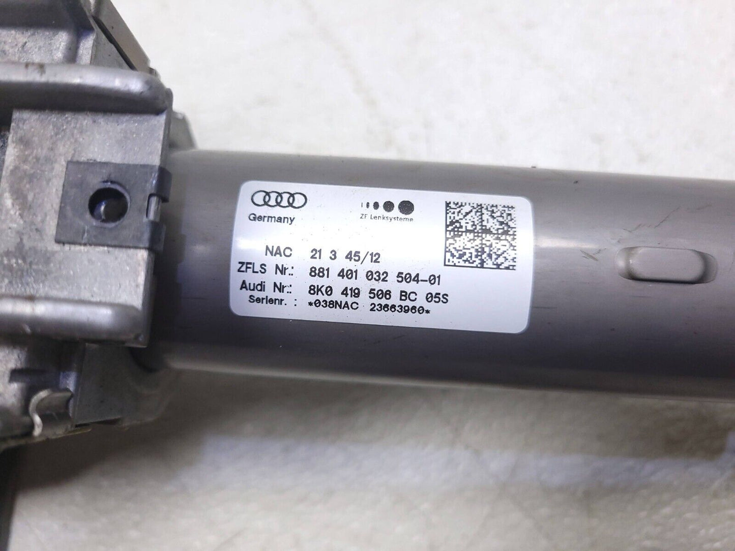 13 14 15 16 Audi A4 S4 Steering Column OEM