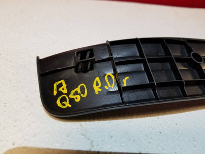 16 17 18 19 20 Infiniti Q50 Rear Left Driver Side Door Sill Scuff Plate Trim OEM