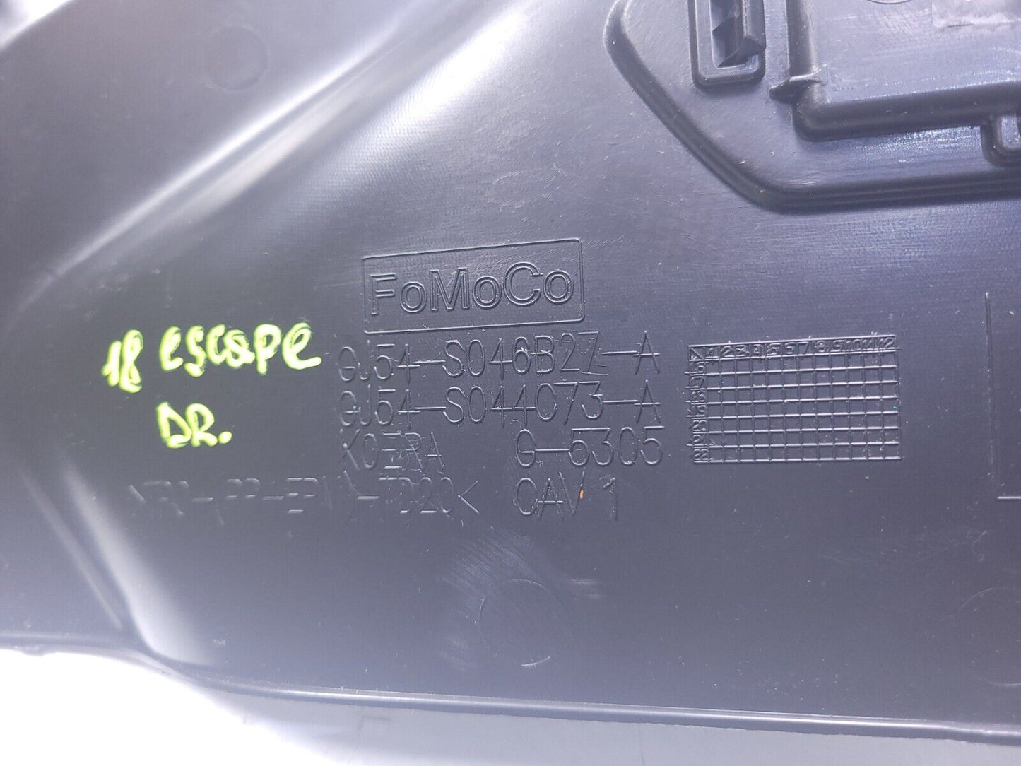 17 18 19 Ford Escape Center Console Trim Panel Left & Right OEM