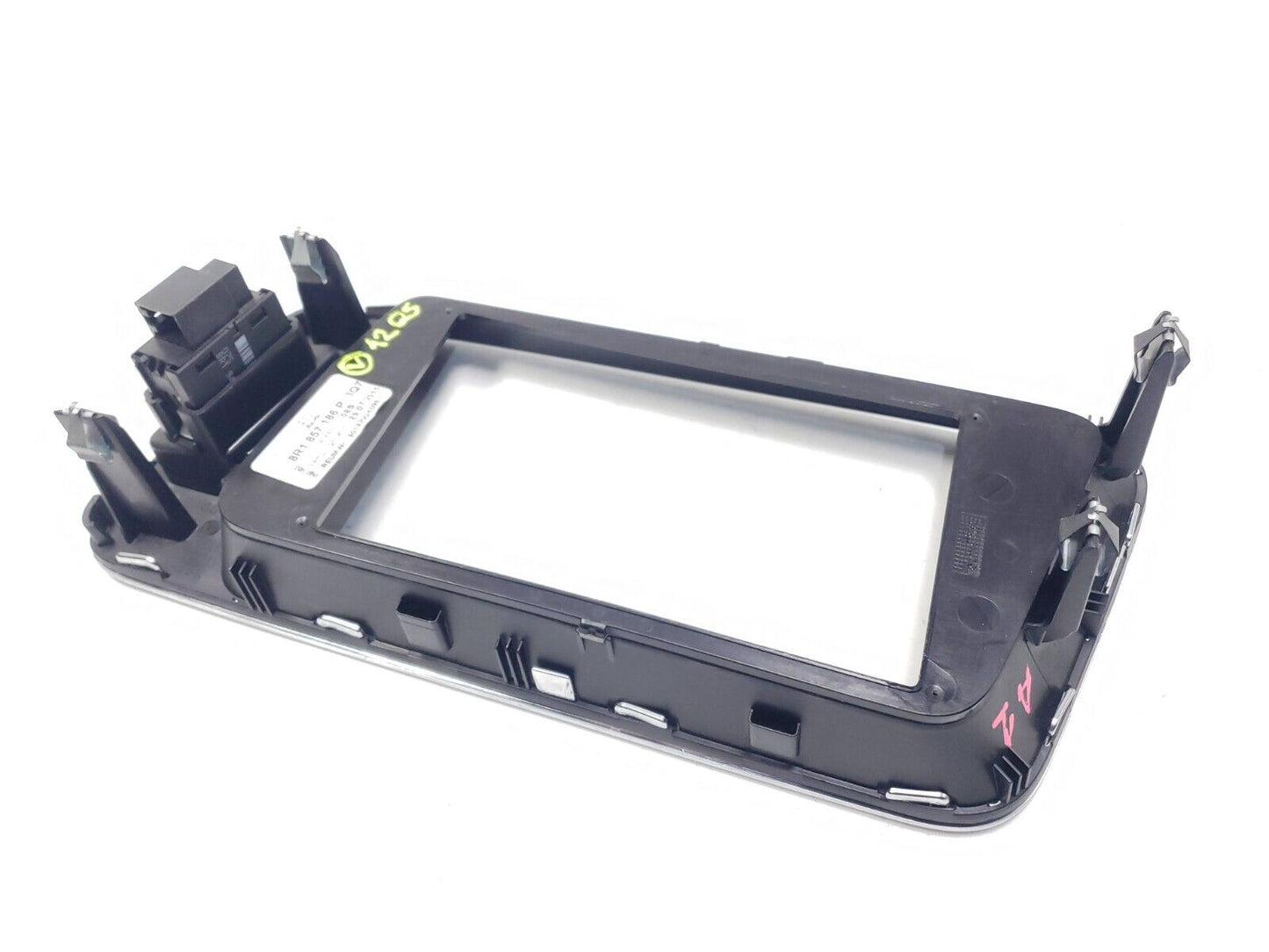 2009-2017 Audi Q5 Center Dash Display Surround Trim Bezel & Hazard Switch   OEM