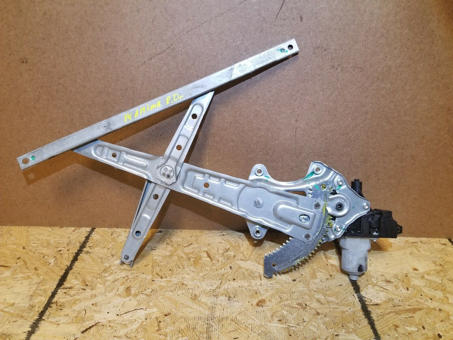 13 14 15 Nissan Altima Rear Left Driver Power Window Regulator Motor OEM 57k