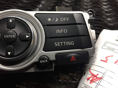 07 08 Infiniti G35 Radio Navigation Display Control Panel Switch  OEM #34 71k