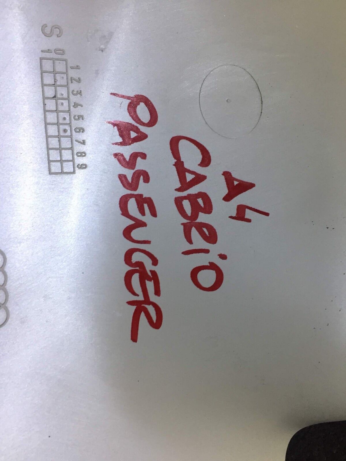 04 05 06 Audi A4 B6 Cabriolet 3.0 -  Front Passenger Side Scuff Kick Panel OEM