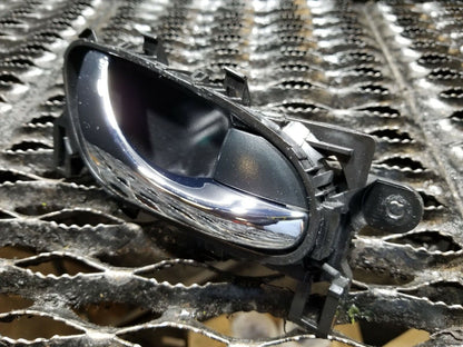 16 17 18 Nissan Sentra Front Right Passenger Interior Door Handle Chrome OEM 40k