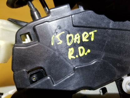 13 14 15 16  Dodge Dart Rear Left Driver Door Lock Latch Actuator Ome 76k