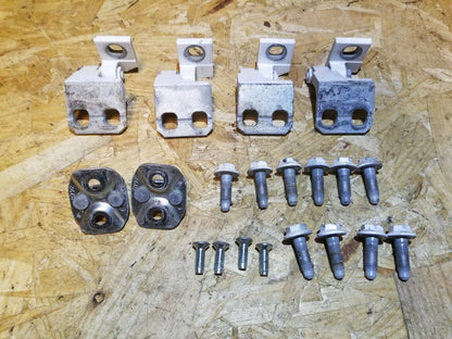 14 15 16 17 Fiat 500l Door Hinge W/ Lock Striker & Bolts Left Driver Side OEM