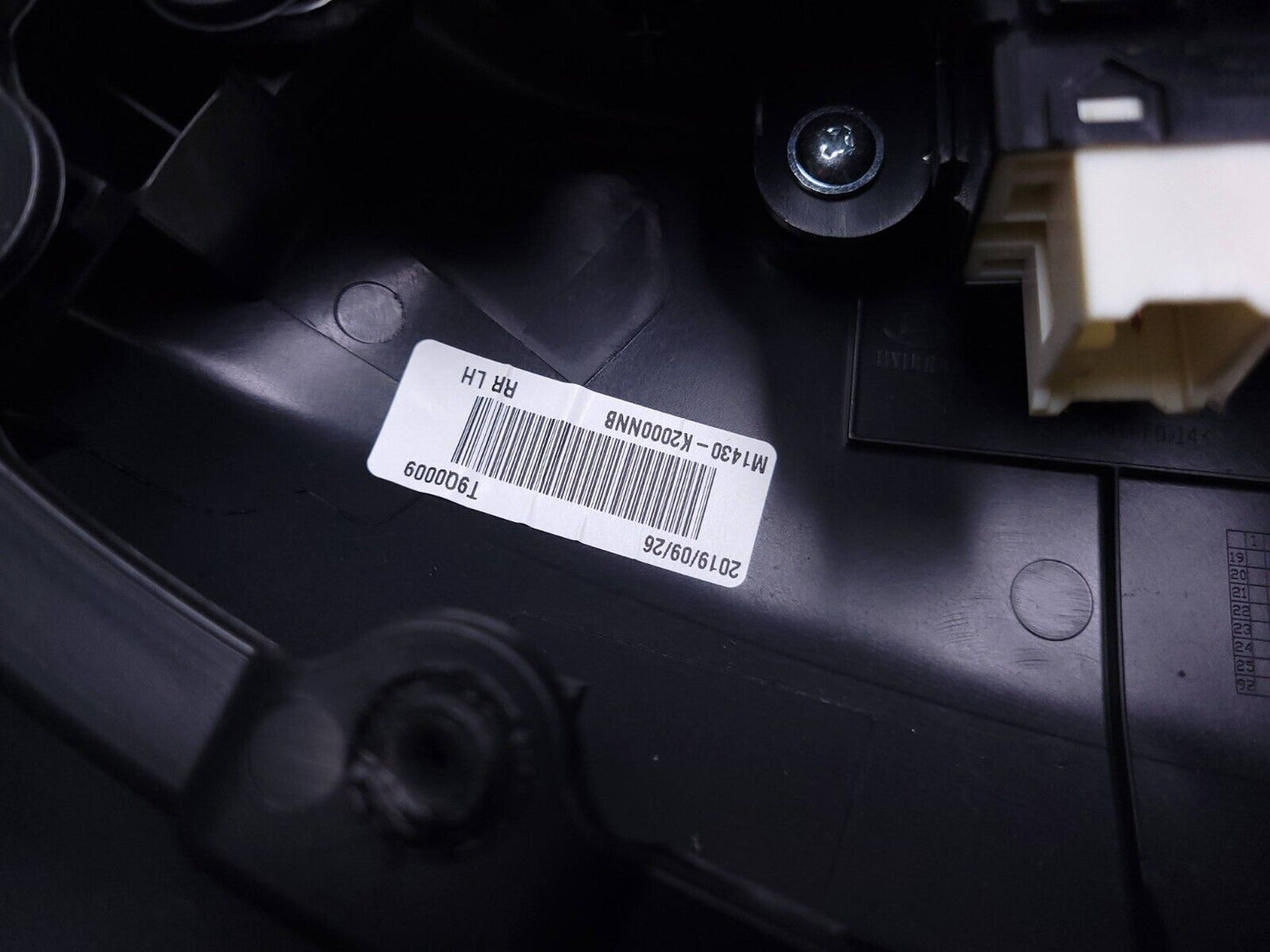 20 21 22 Hyundai Venue Door Panel Trim Rear Left Driver Side OEM