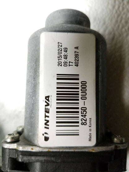 15 16 17 Hyundai Accent Rear Right Pass Side Door Window Regulator W/ Motor OEM