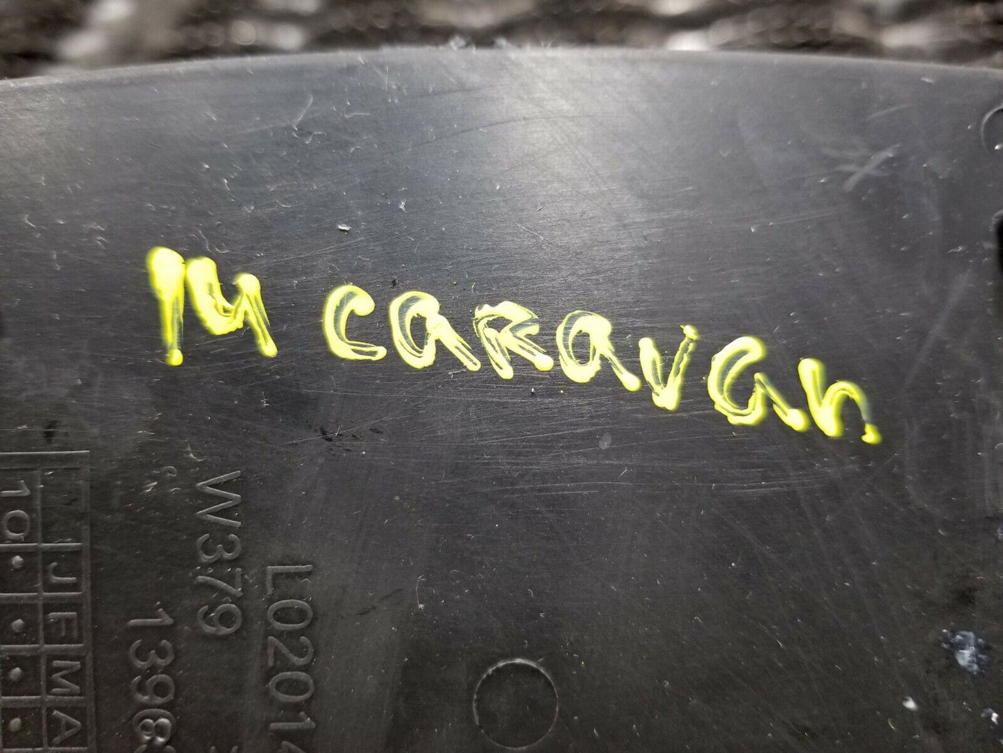 14 2014 Dodge Grand Caravan Dash Dashboard Center Shelf Tray Cover Trim OEM