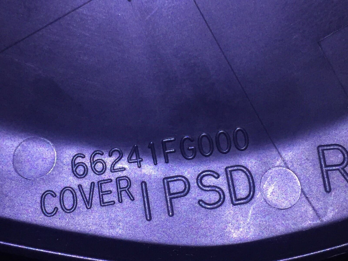 08 09 10 Subaru Impreza Dash End Cover Cap Passenger Side OEM D43