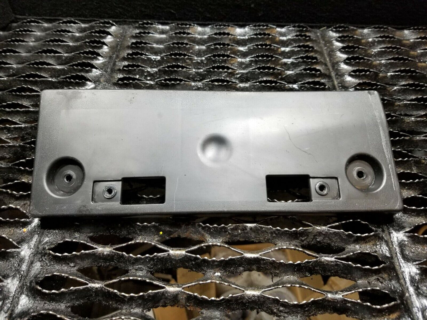 16 17 18 Nissan Sentra Front License Plate Holder Bracket OEM 40k