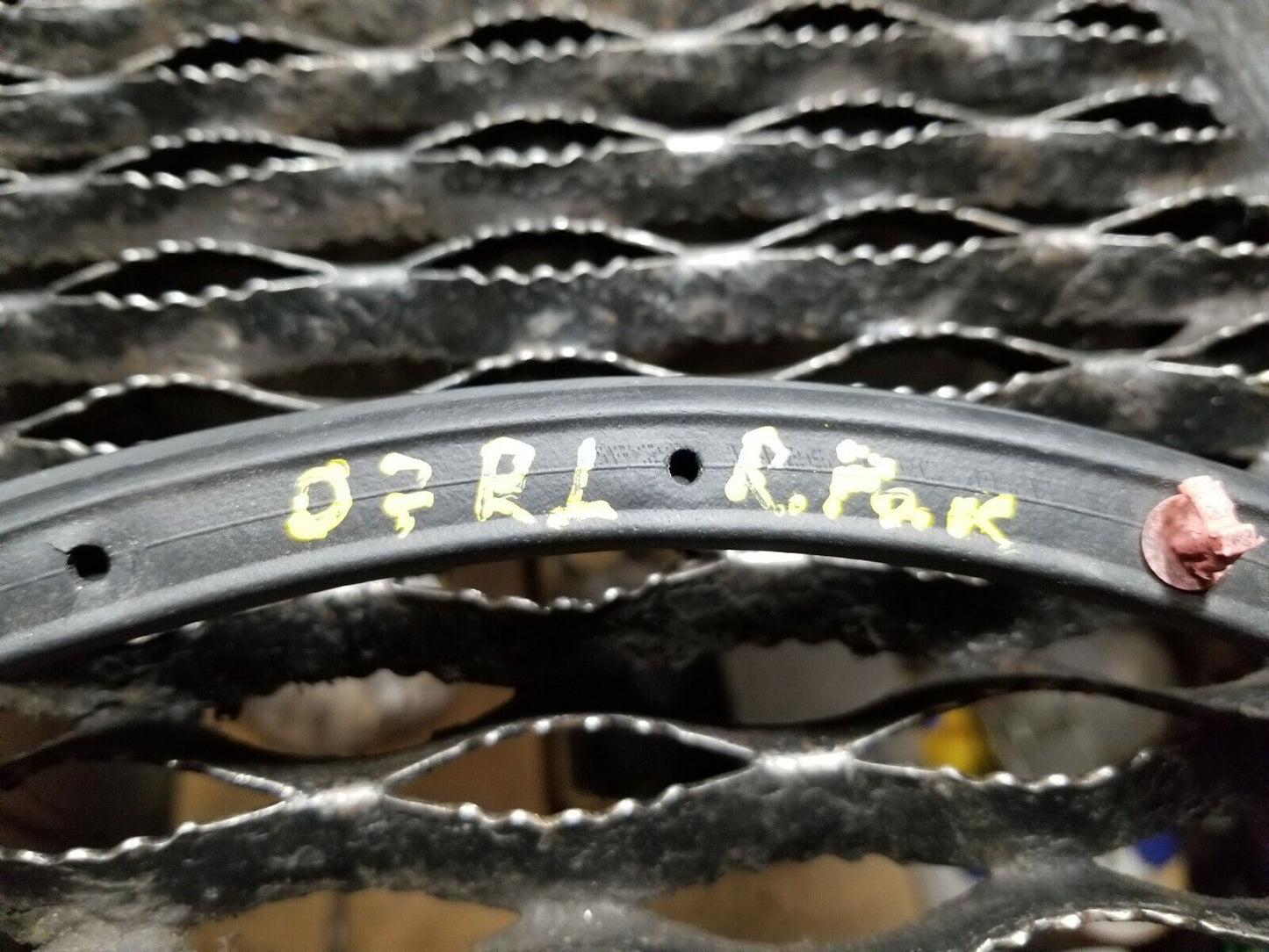 06 07 08 Acura Rl Rear Right Passenger Door Weatherstrip Seal OEM
