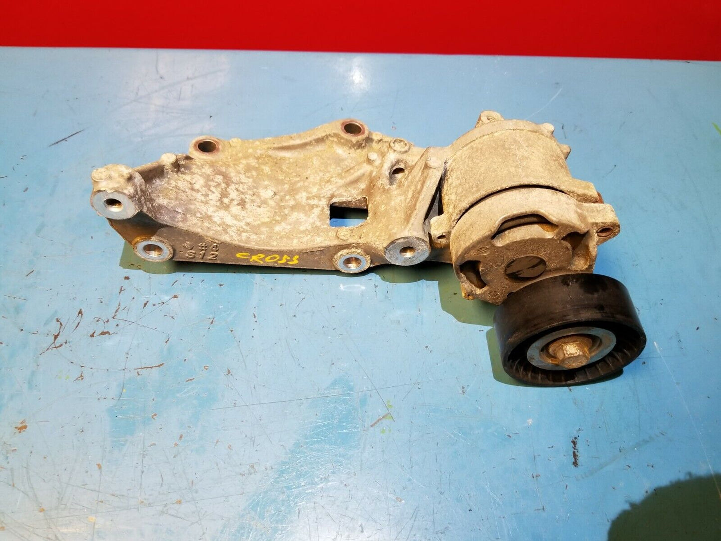 13 14 15 Subaru Xv Crosstrek 2.0l Tensioner Belt W/ Bracket OEM 86k