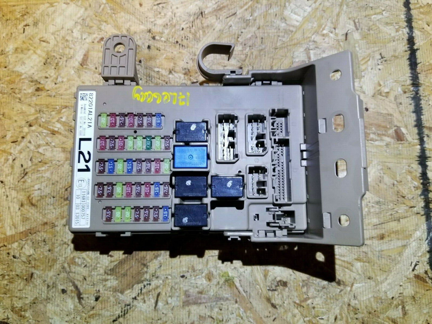15 16 17 Subaru Legacy Interior Fuse Box 82201al21a OEM 10k