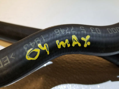 04 05 06 07 Nissan Maxima Engine Coolant Hose Pipe Tube 2pcs OEM