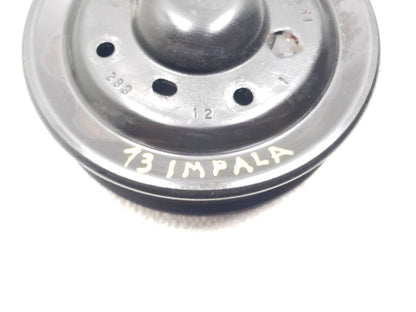 08 09 10 11 12 13 Chevy Impala 3.6l Water Pump Pulley OEM 84k Miles
