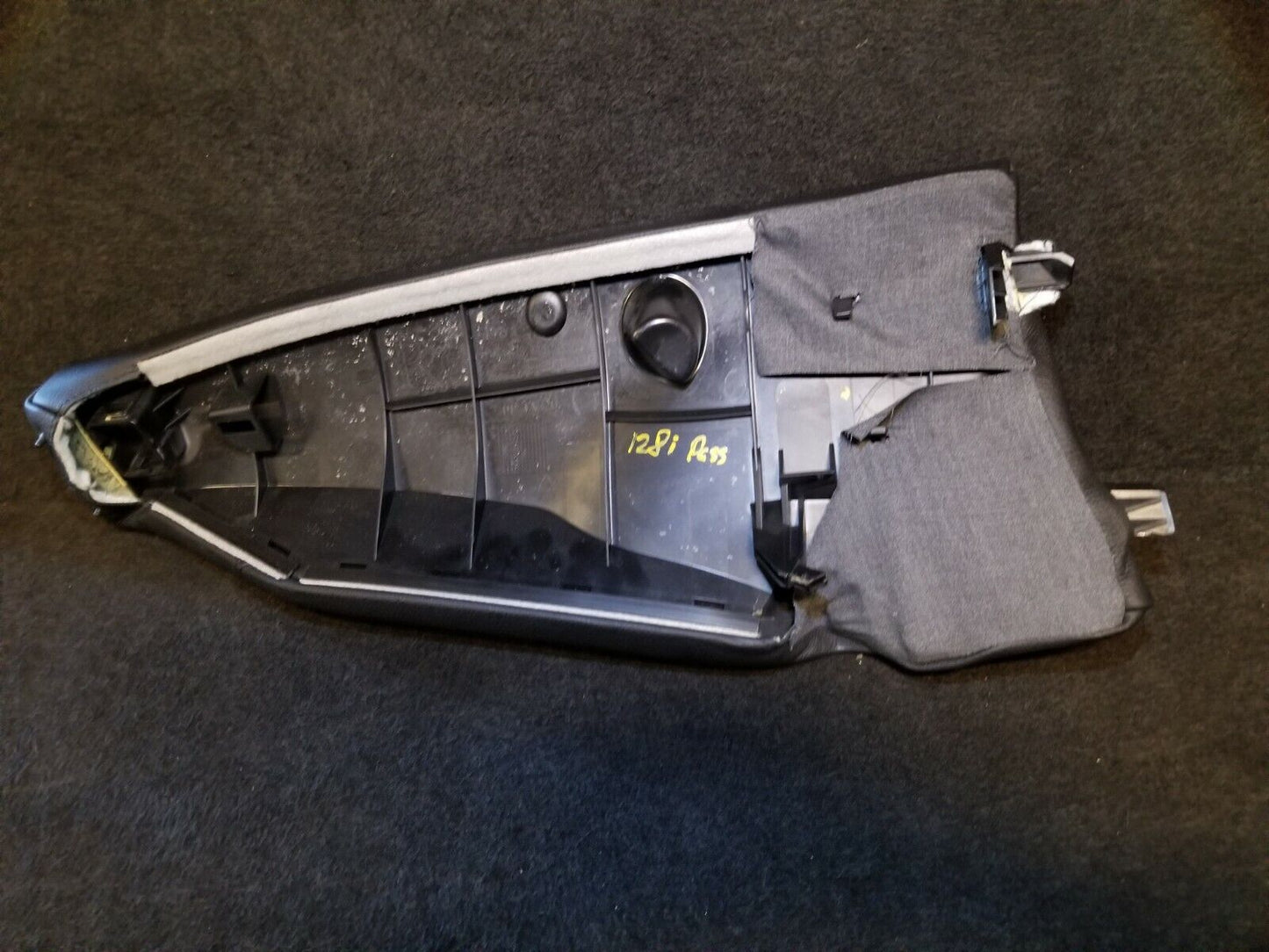 2011 2012 2013 BMW 128i Right Rear Interior Leather Seat Bolster Trim Piece Poem