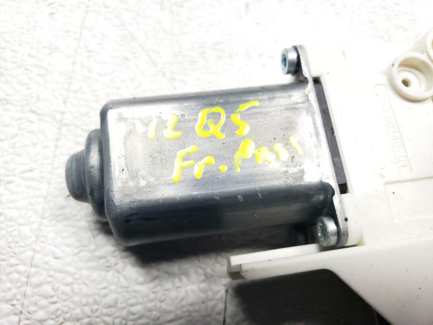 10 11 12 Audi Q5 Front Right Pass Door Window Regulator Motor OEM 72k Miles