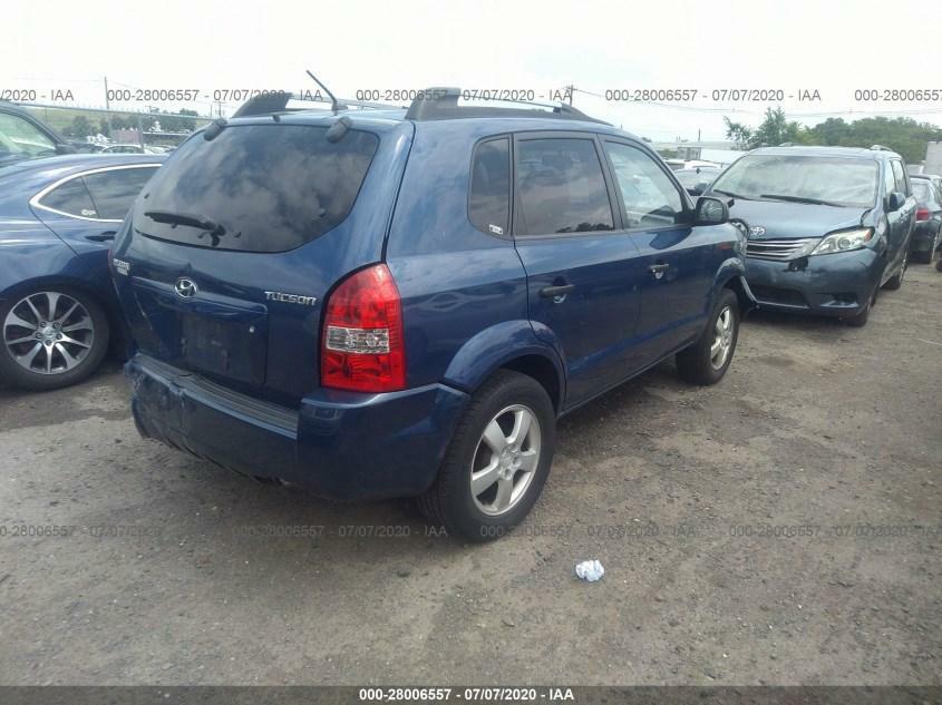07 08 09 Hyundai Tucson Rear Seat Cargo Cover Trim 85766-2e000 OEM 89k