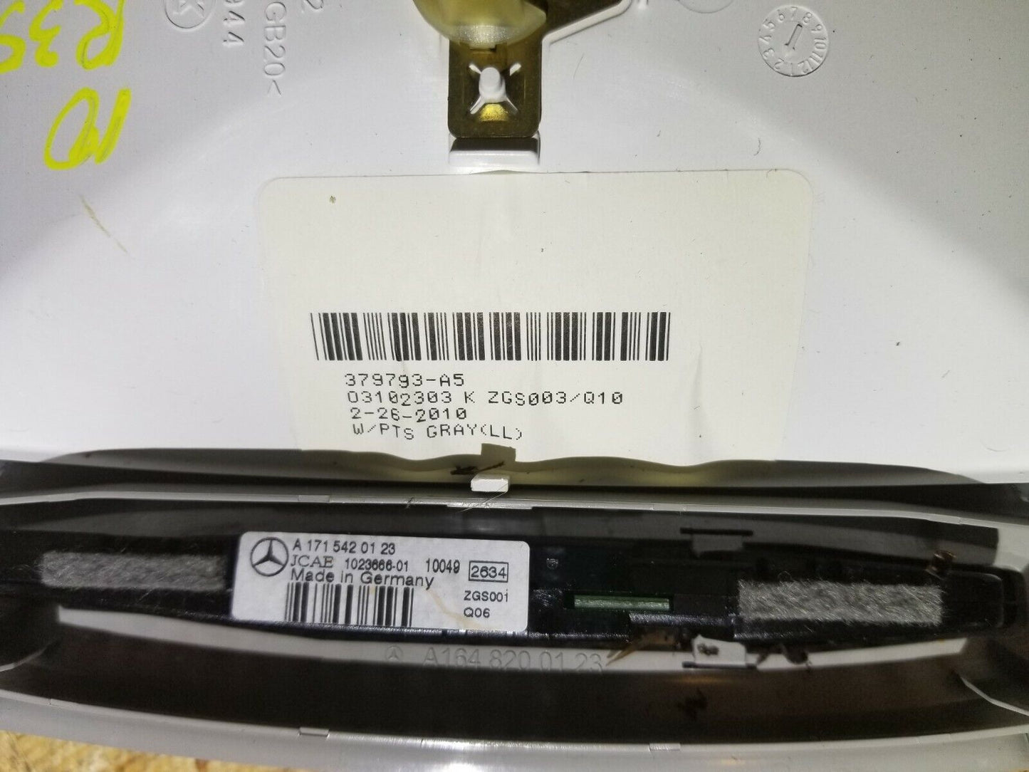 07 08 09 10 Mercedes-benz R350 Rear Roof Overhead Dome Light Lamp OEM