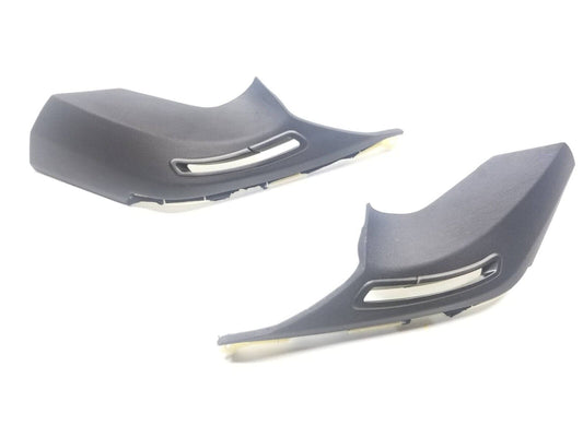 09 10 11 12 BMW 750li Rear C Pillar Seat Belt Cover Trim Panel Left & Right OEM