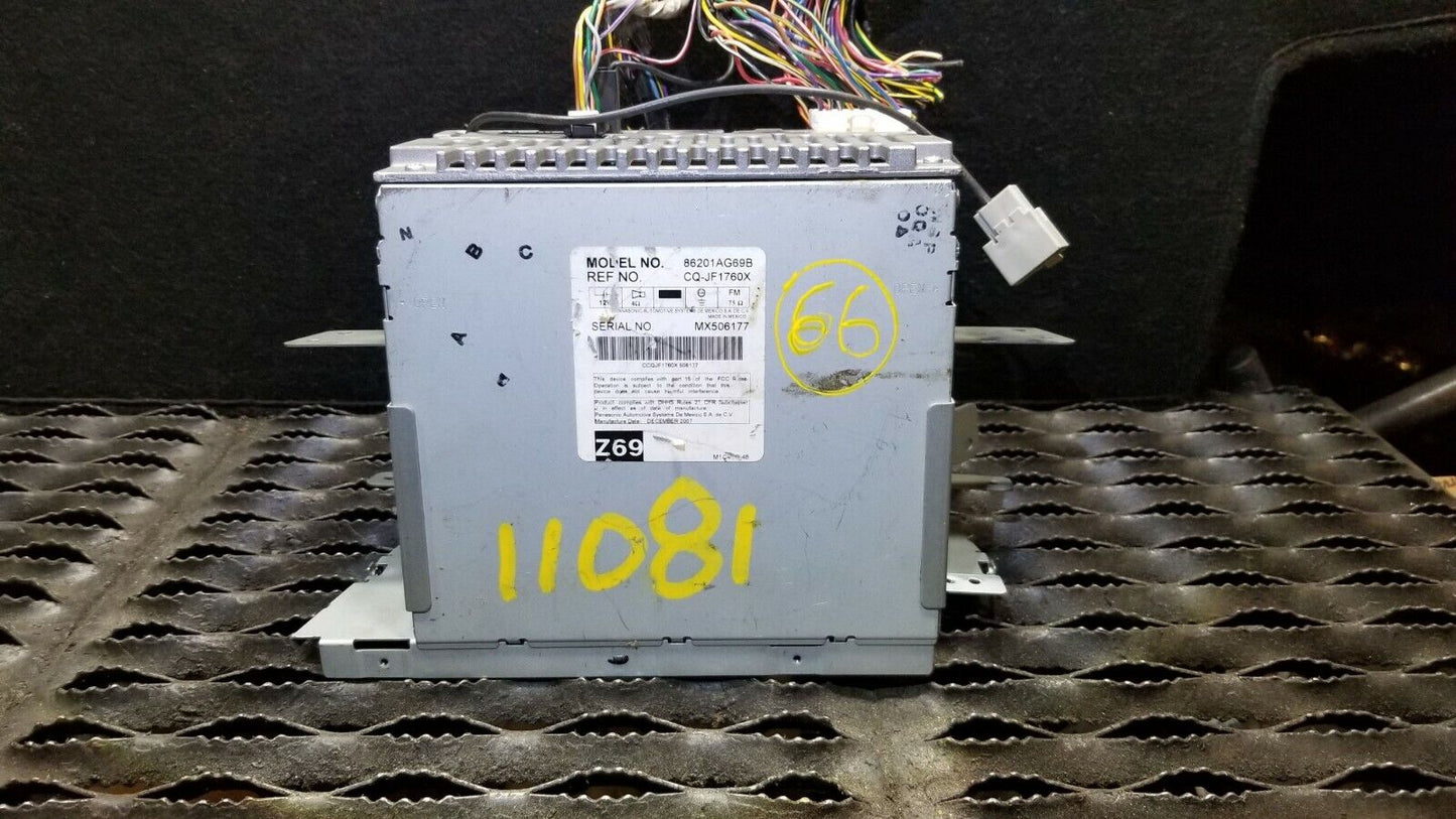 2007 2008 2009 Subaru Legacy AM FM Cd Mp3 Radio Receiver OEM #66