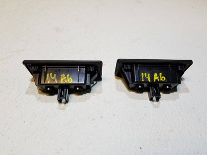 12 13 14 15 Audi A6 Trunk  License Light Lamp Left & Right 2pcs OEM
