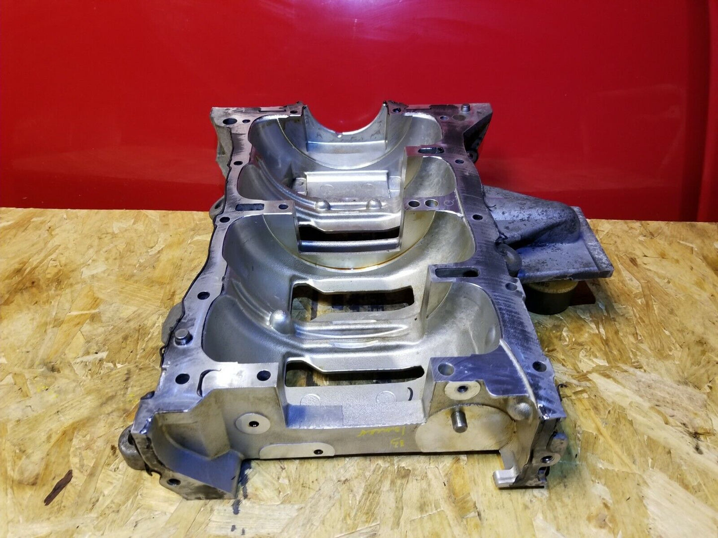 10 11 12 13 Mitsubishi Lancer 2.0l Engine Upper Oil Pan OEM 56k Miles