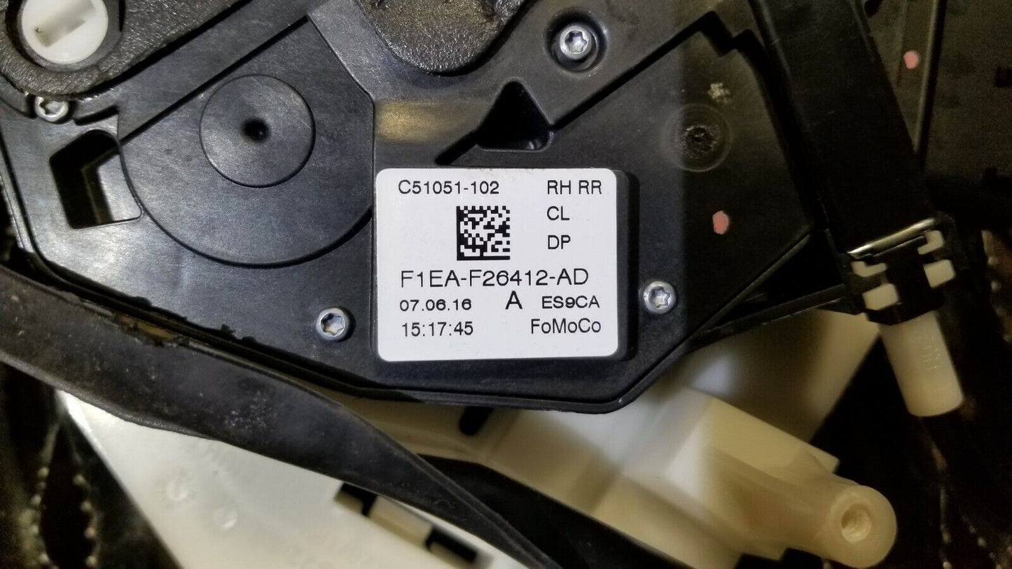 15 16 17 18 Ford Focus Rear Right Pass Door Lock Latch Actuator OEM 14k Miles