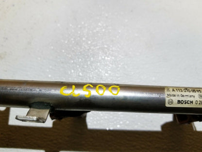 03 04 05 06 Mercedes CL500 Fuel Rail W/ Injectors OEM M113 5.0l
