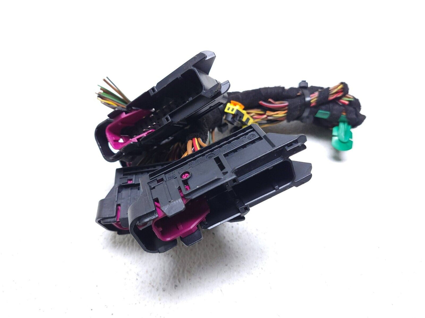 16-19 Volkswagen Passat B7 Pin Harness Connector Pigtail 4pcs OEM