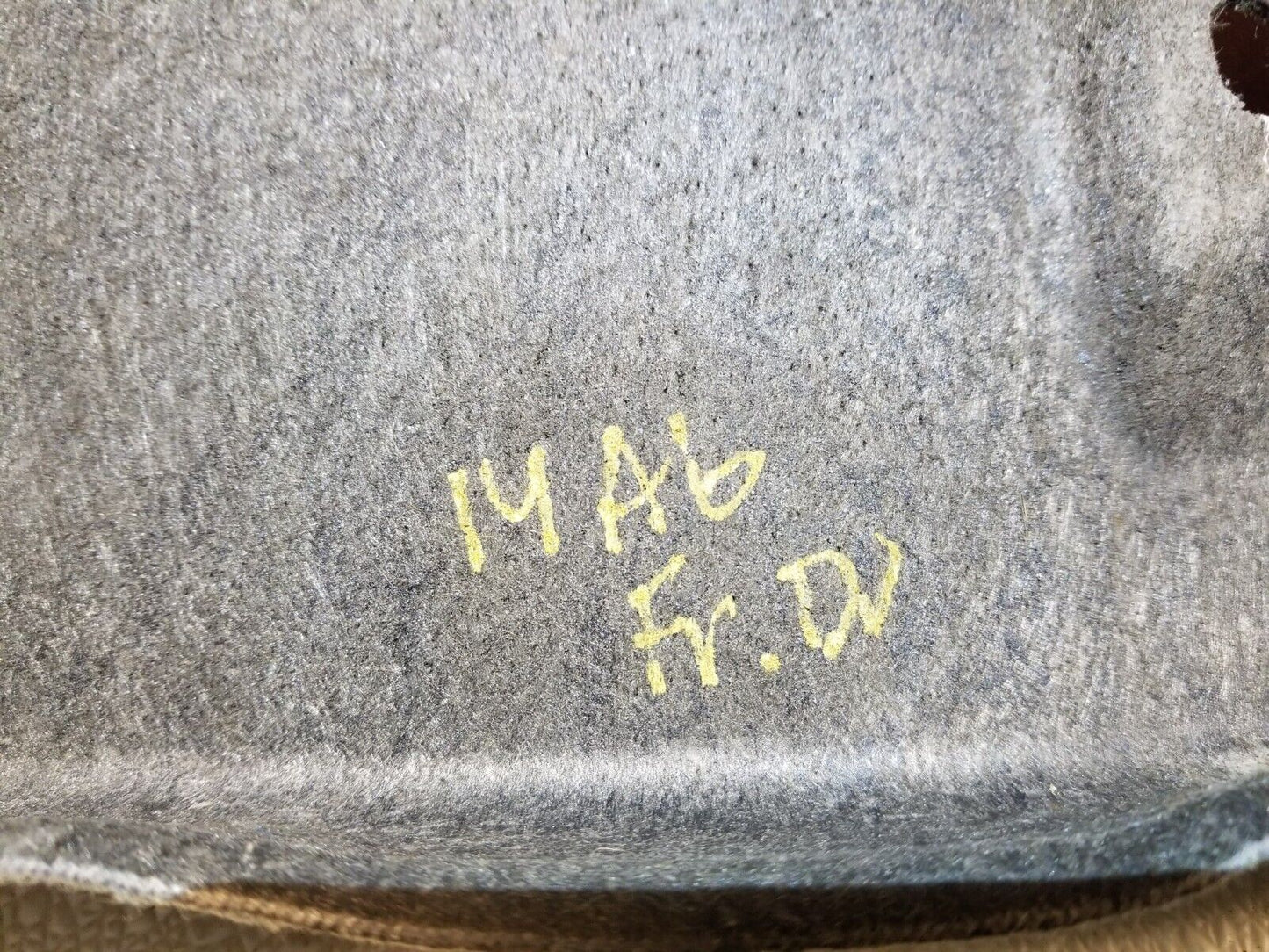 12 13 14 15 Audi A6 Front Left Dr Side Fender Liner Rearward Splash Shield OEM