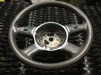 04 05 06 07 08 09 Audi A8 D3 Steering Wheel Leather 4 Spoke OEM 4e0000124a